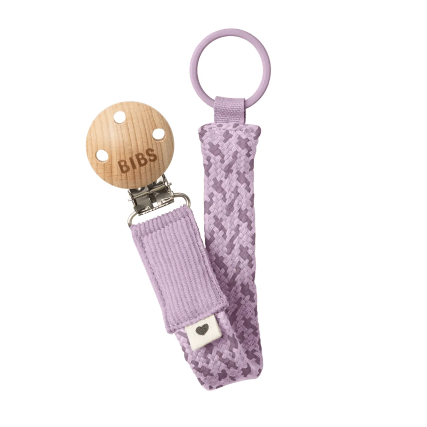 BIBS Braid Pacifier Clip