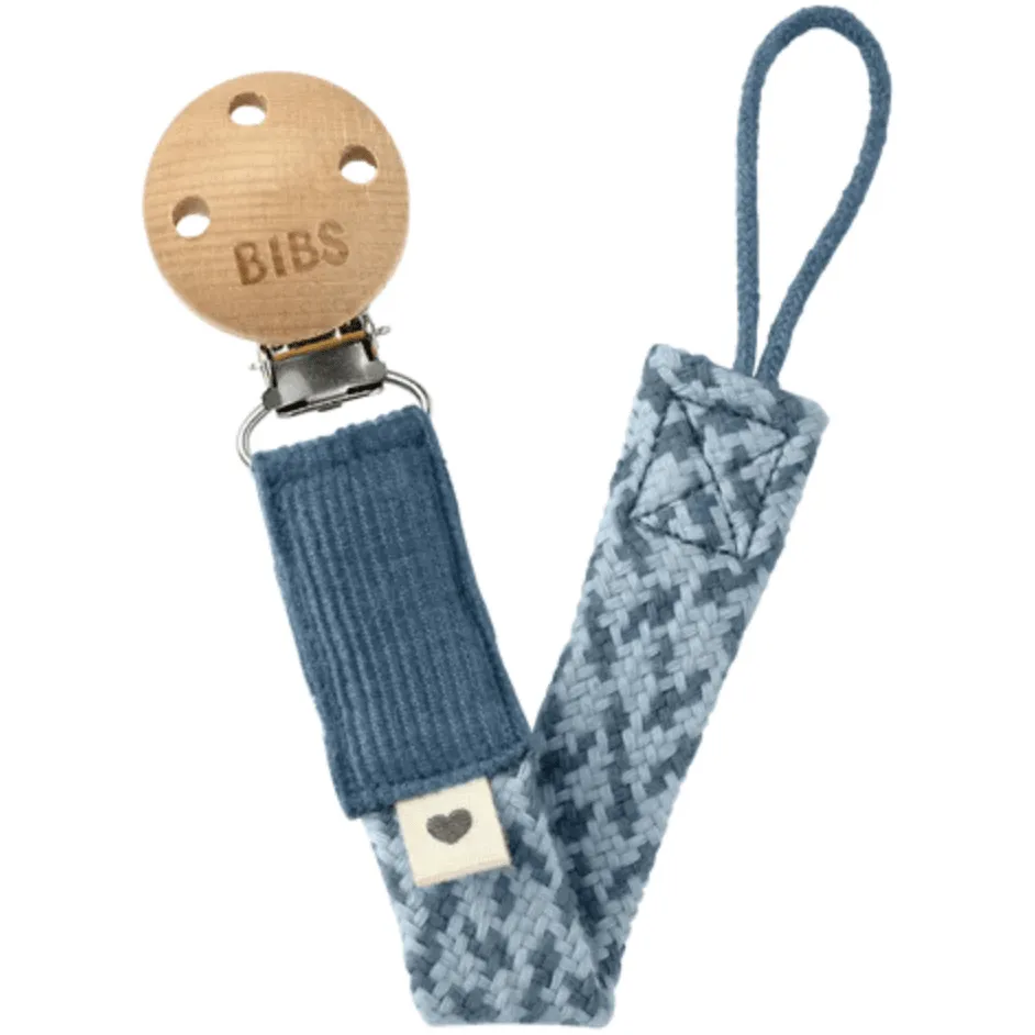 BIBS Braid Pacifier Clip