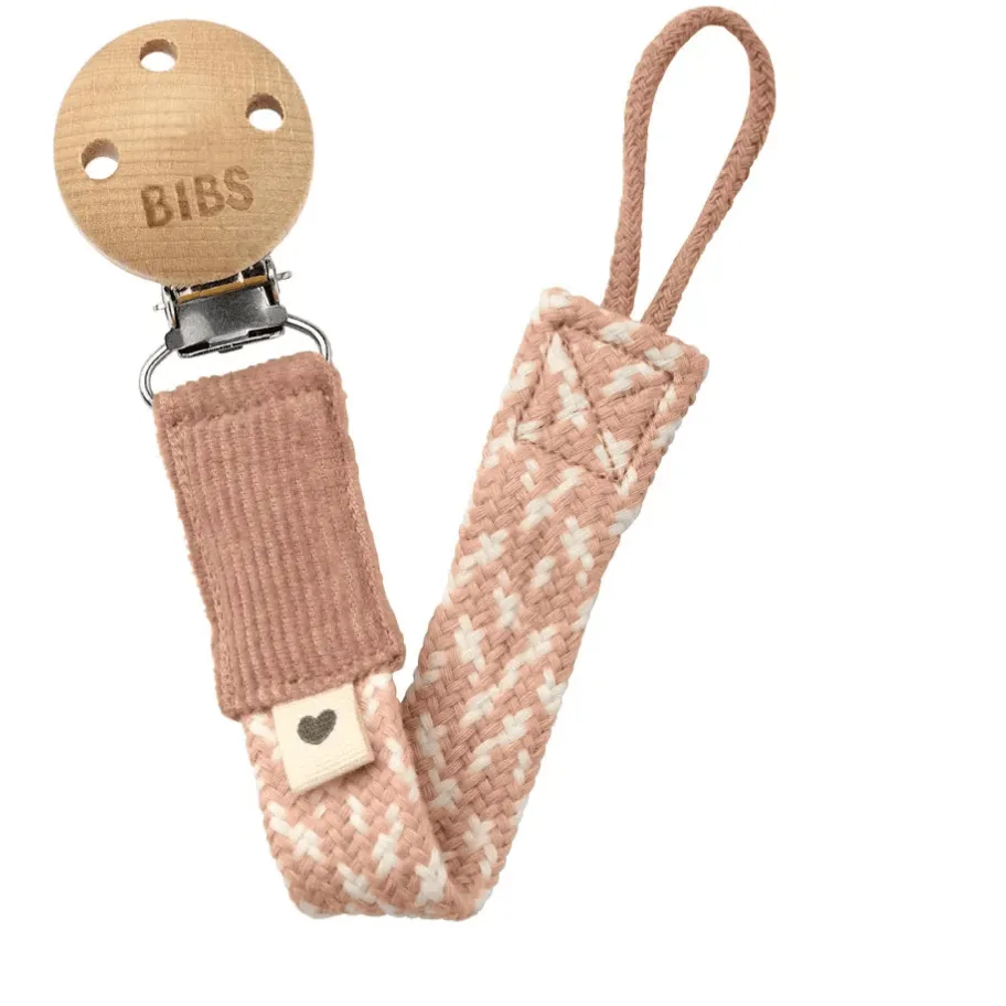 BIBS Braid Pacifier Clip