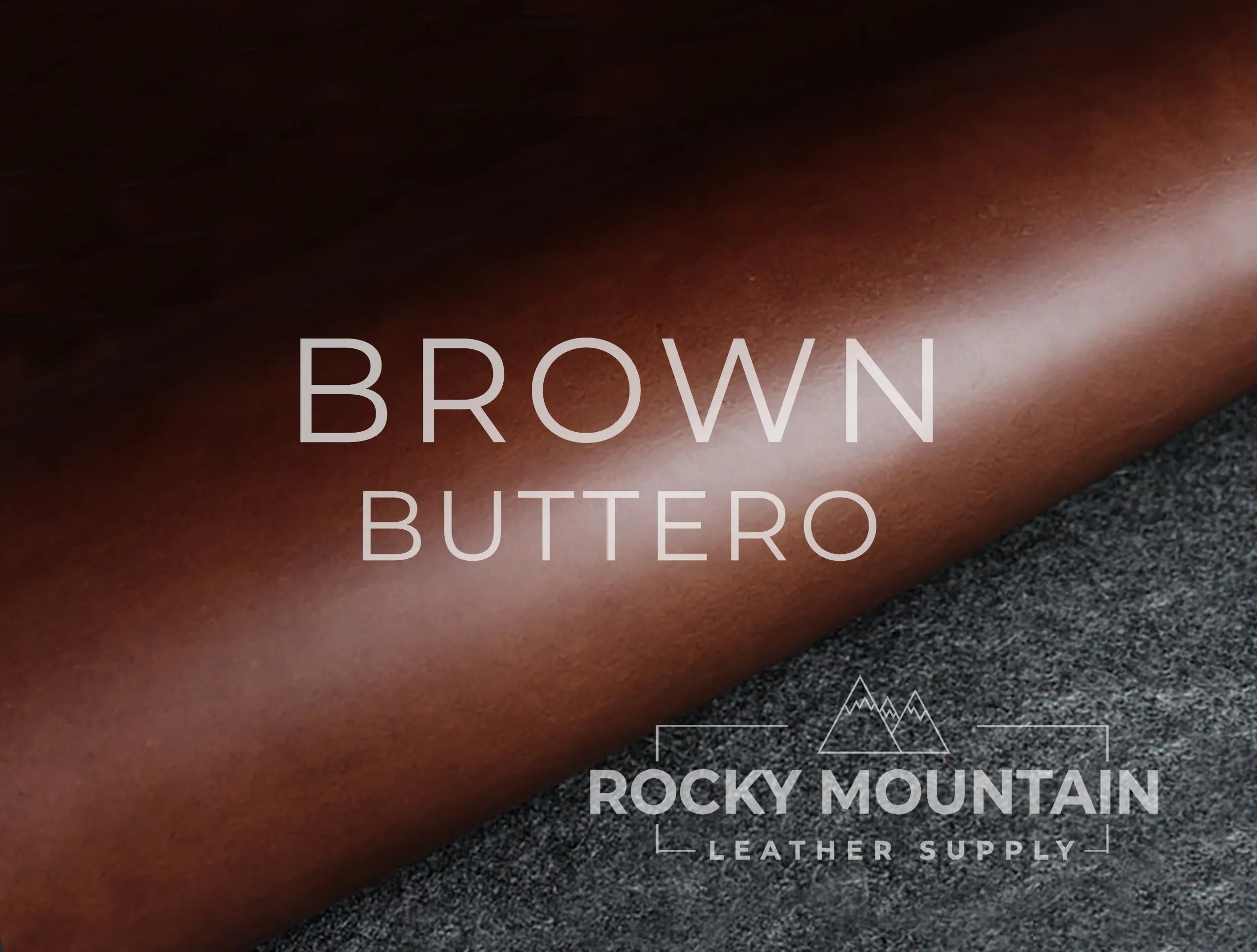 Conceria Walpier - Buttero - Veg Tanned Leather (7oz PANELS)