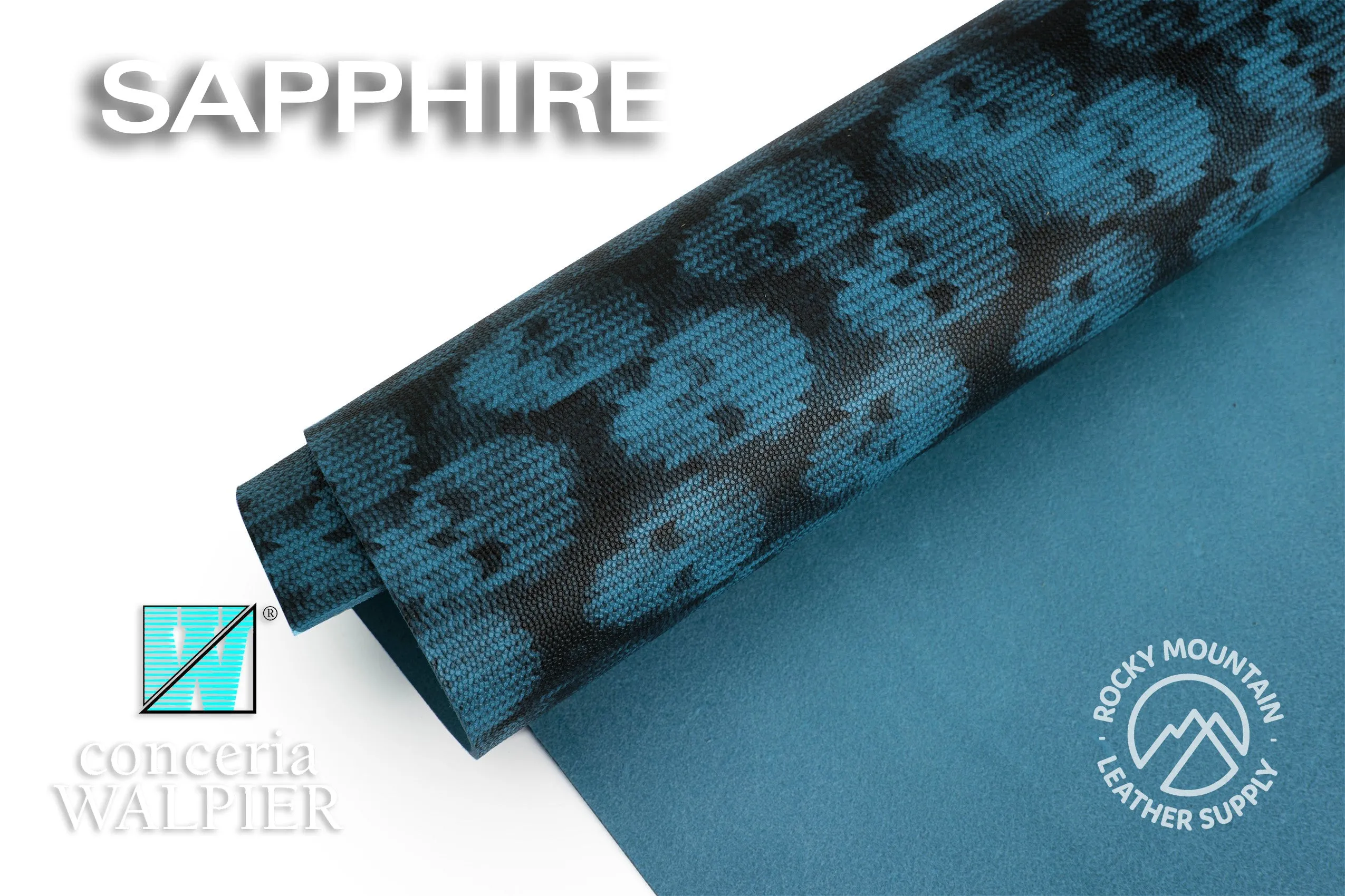 Conceria Walpier - Skull - Veg Tanned Leather (PANELS)