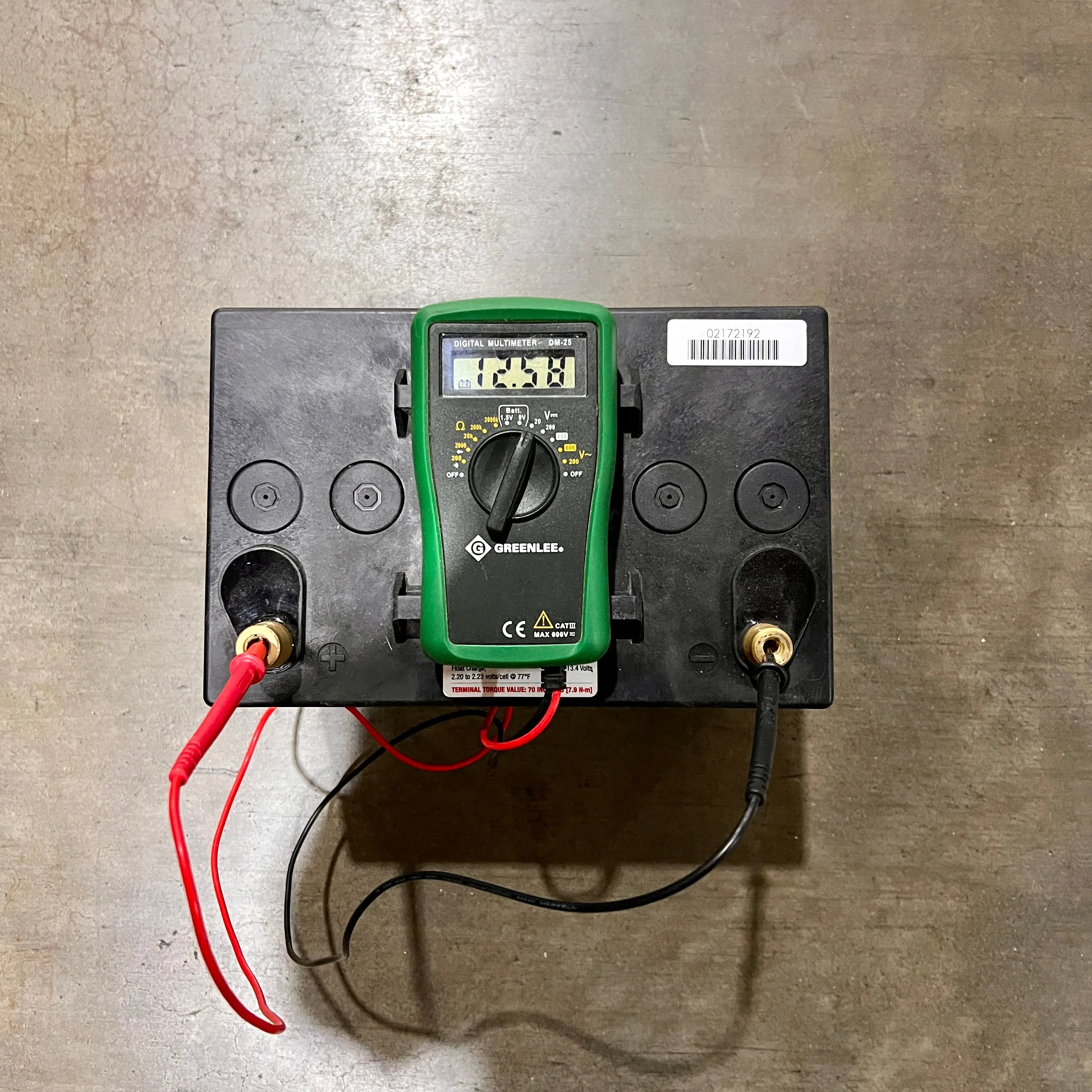 Lifeline GPL-24T AGM Battery (Used)