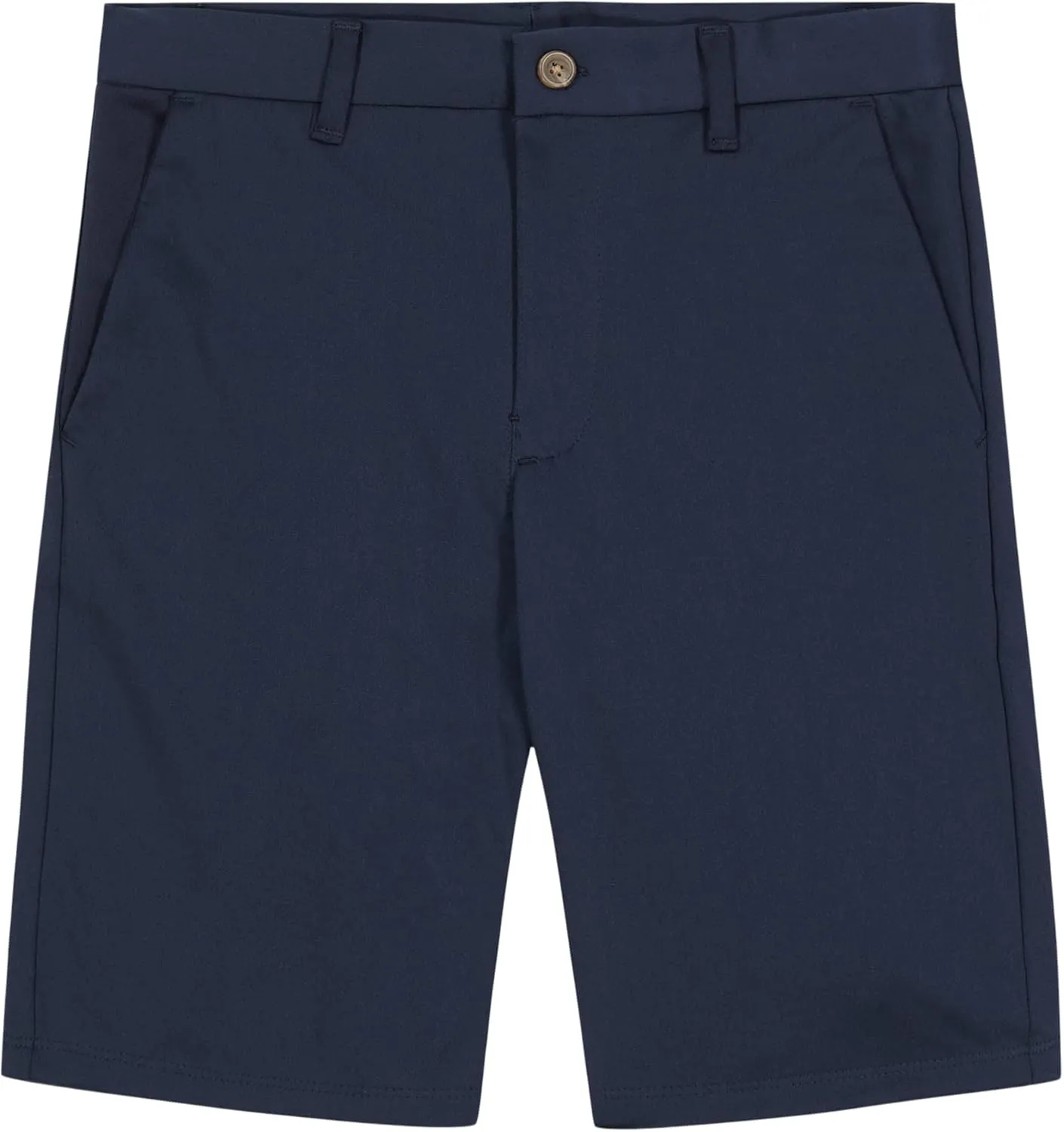 Nautica Boys' School Uniform Flat Front Twill Short