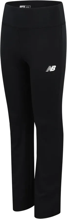 New Balance Girls' Leggings - Bootcut Bell Bottom Flare Leggings - Yoga Pants for Girls: High Waisted, Non-See Through (7-16)