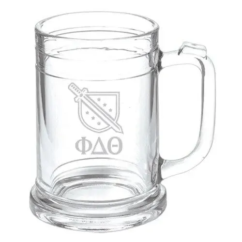 Phi Delt Keepsake Glass Mug