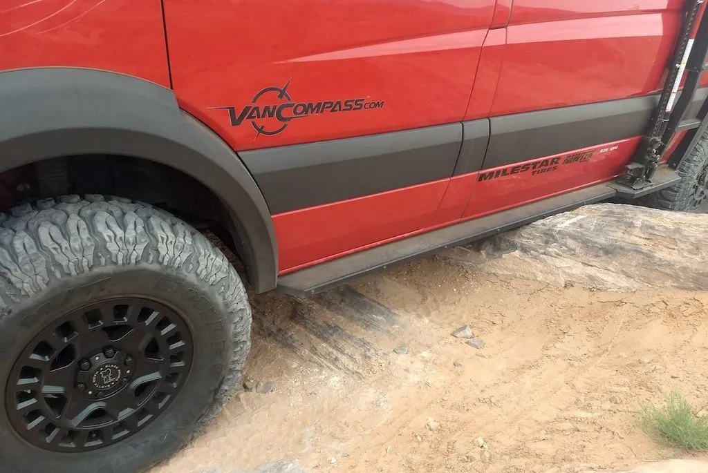 Rocker Guards for Sprinter 4X4 (2015  144" wheelbase only)