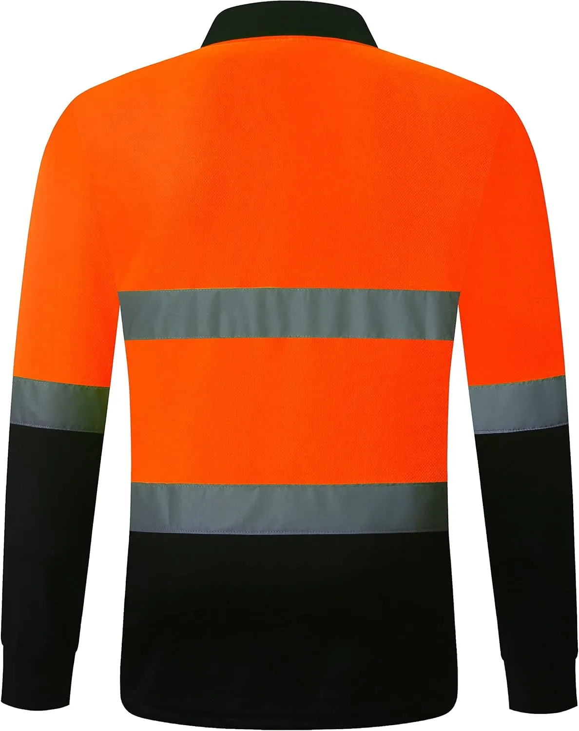 Safety Shirt for Men Hi Vis Reflective Shirt Workwear,Quick Drying Breathable Soft T Shirt