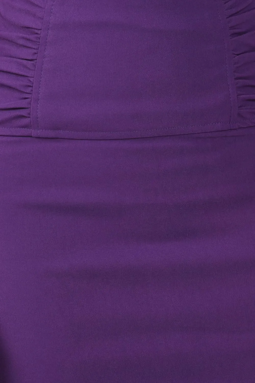 Sakkas Petite High Waist Stretch Pencil Skirt with Shirred Waist Detail