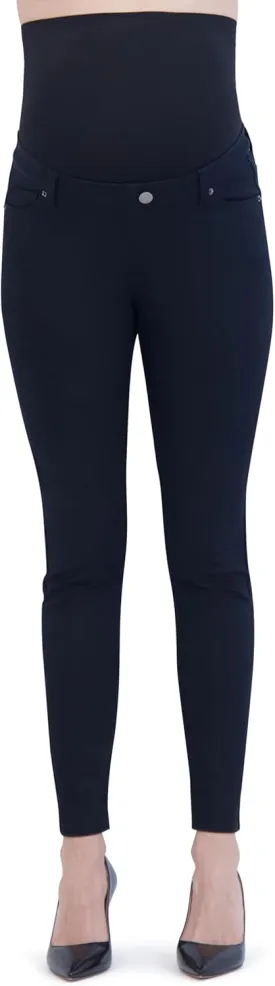 Savi Parker Maternity Everyday Summer Pants for Women, Skinny Leg Over The Belly, Pregnancy Must Haves for Summer
