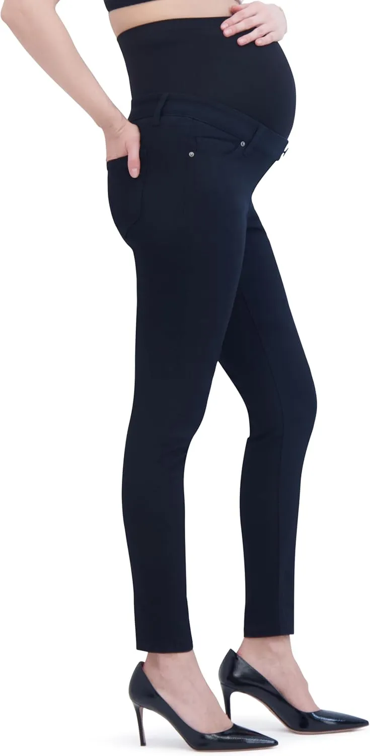 Savi Parker Maternity Everyday Summer Pants for Women, Skinny Leg Over The Belly, Pregnancy Must Haves for Summer