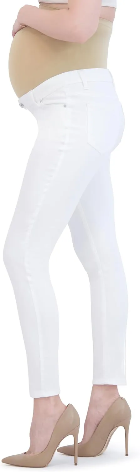 Savi Parker Maternity Everyday Summer Pants for Women, Skinny Leg Over The Belly, Pregnancy Must Haves for Summer